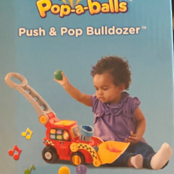 Vtech Pop-a-balls Push & Pop Bulldozer - Picture 4 of 4
